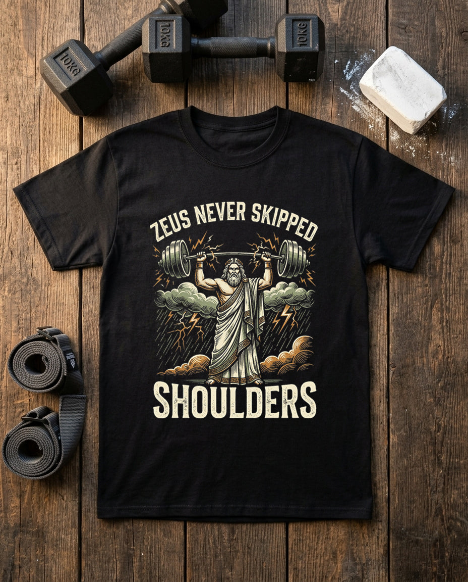 Zeus Never Skipped Shoulders