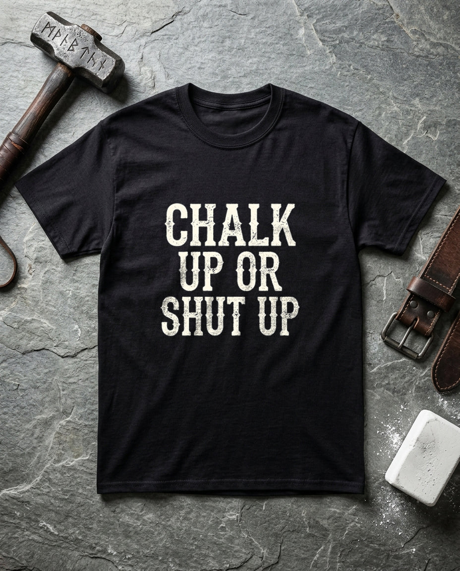 Chalk Up or Shut Up