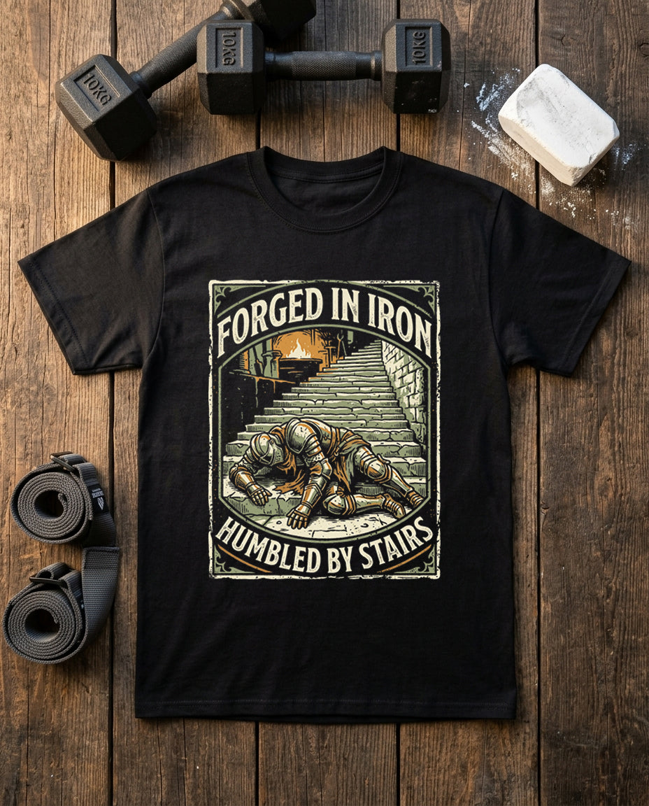 Forged in Iron, Humbled by Stairs