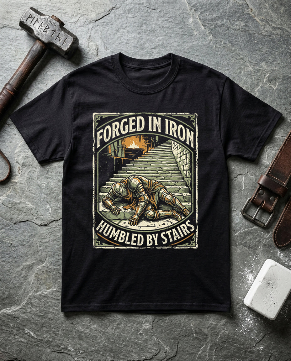 Forged in Iron, Humbled by Stairs