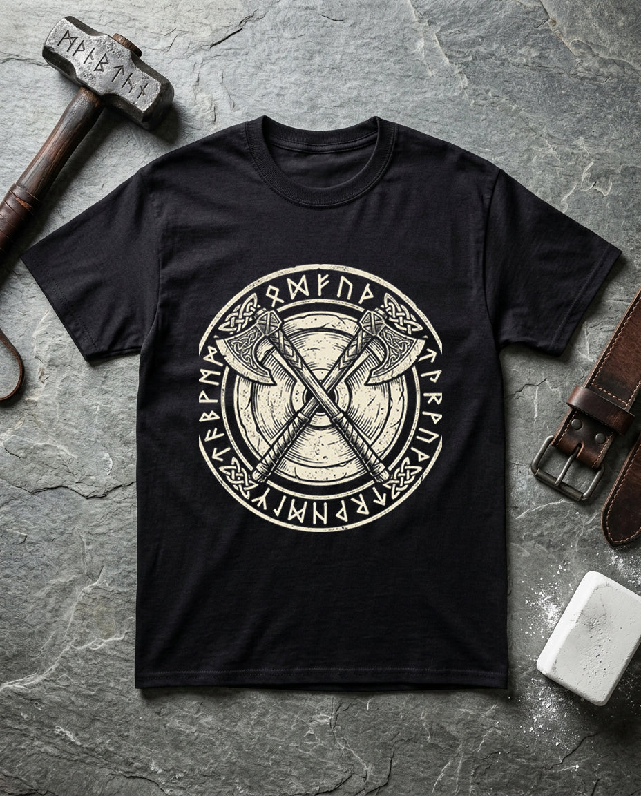 Crossed Axes & Plate