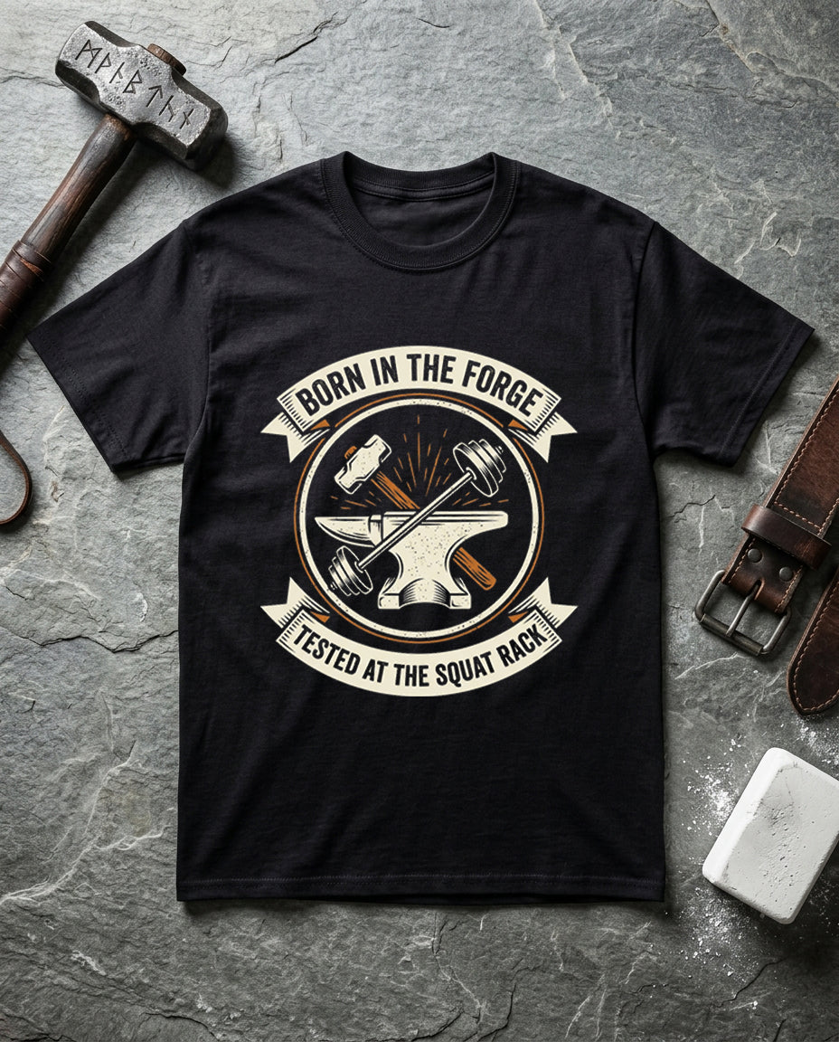 Born in the Forge, Tested at the Squat Rack