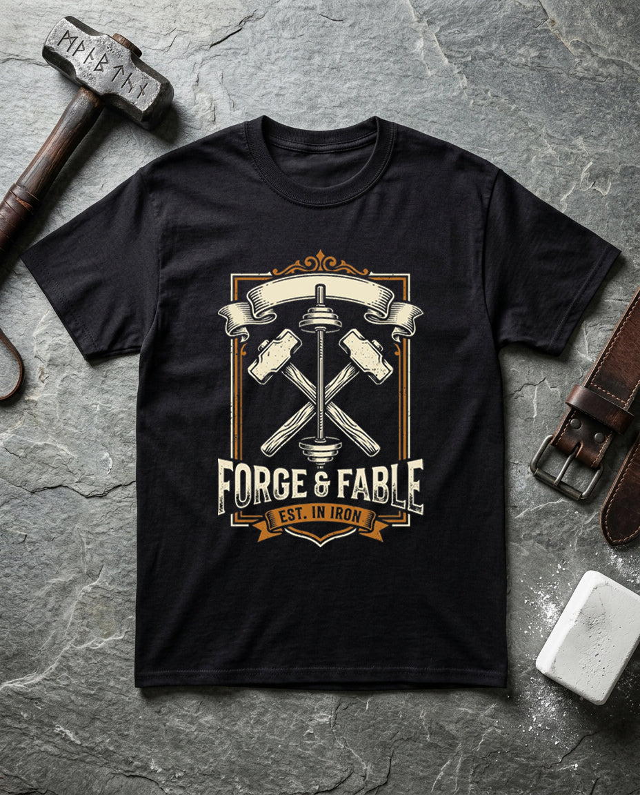 Forge & Fable — Est. in Iron