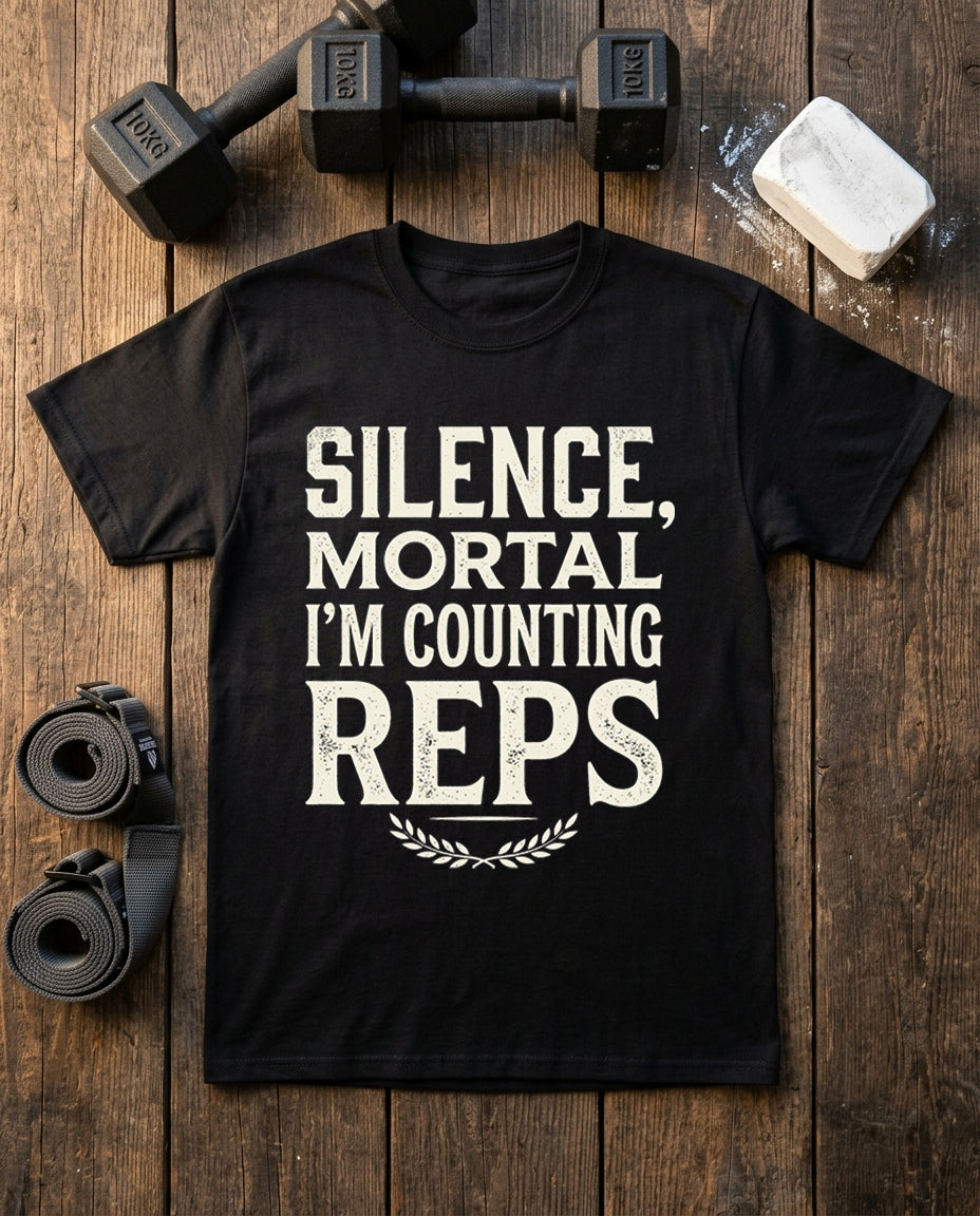 Silence, Mortal — I'm Counting Reps