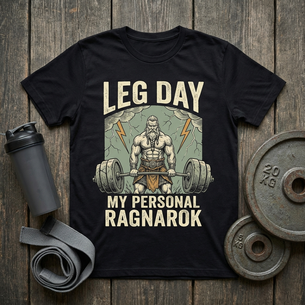 Leg Day: My Personal Ragnarok t-shirt