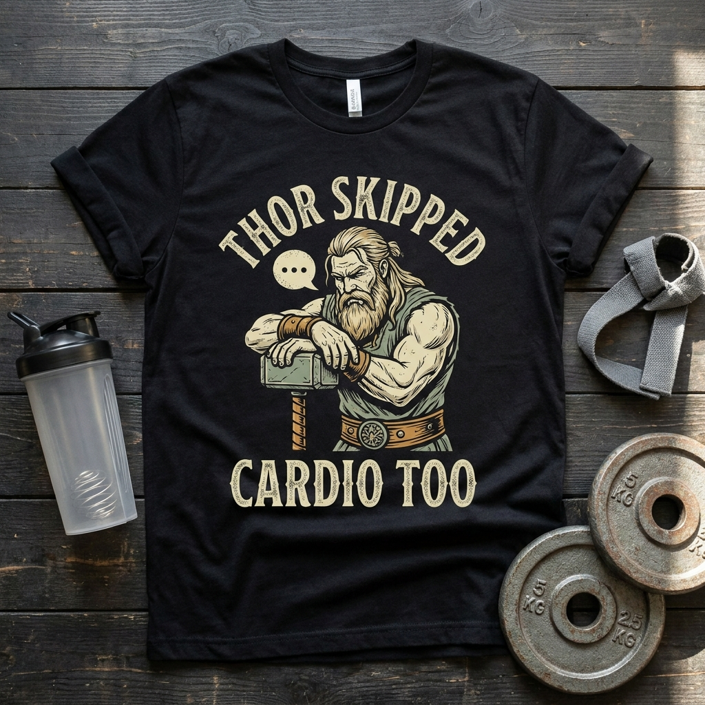 Thor Skipped Cardio Too t-shirt